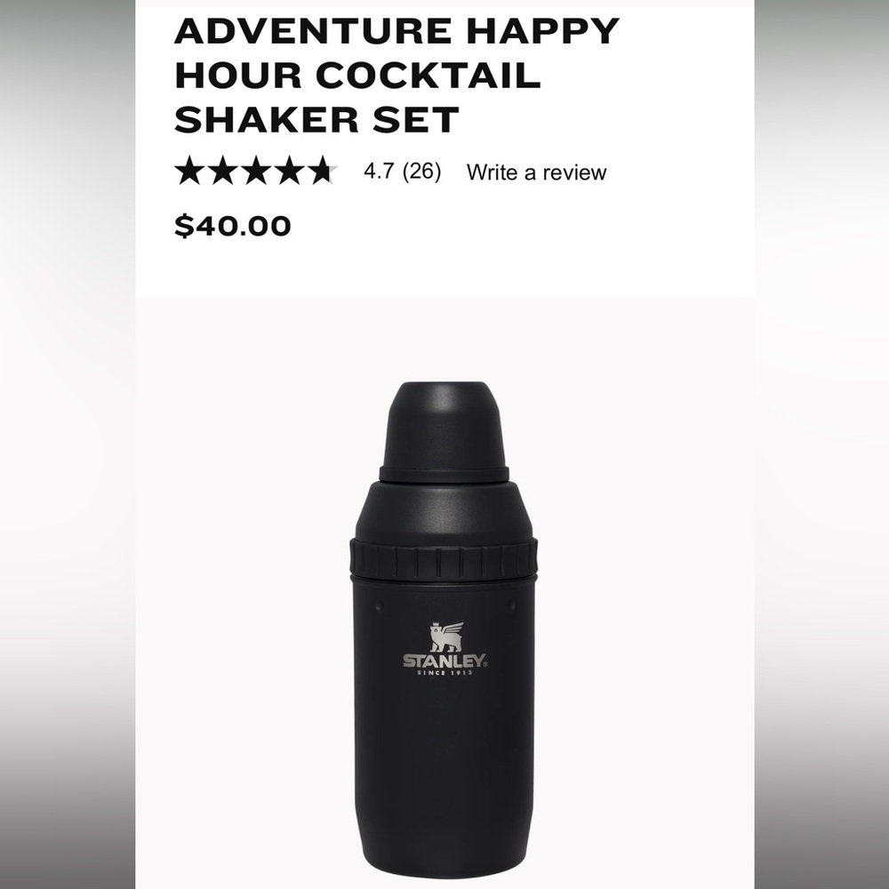 Stanley shaker set - brand new never opened!